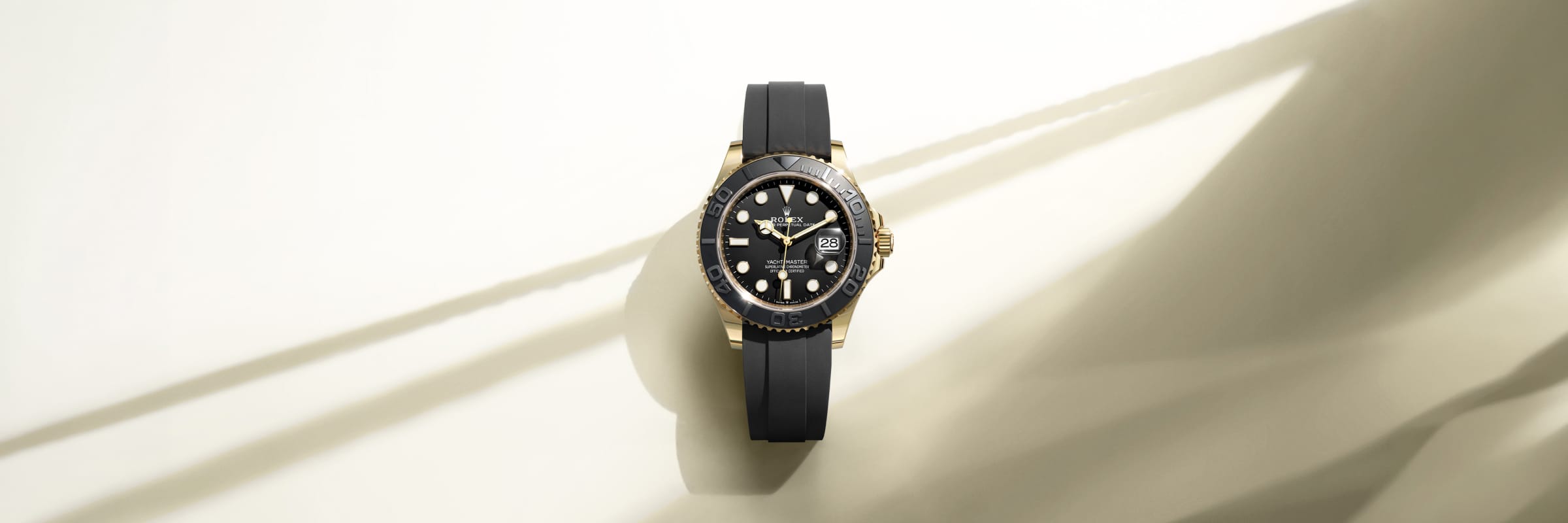 rolex Yacht-Master em Rolesor Everose – combinação de aço Oystersteel e ouro Everose, m268621-0003 - Danglar